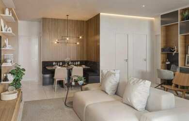 Imagem: O apartamento na cobertura possui 3 Dormitórios, 3 Suítes