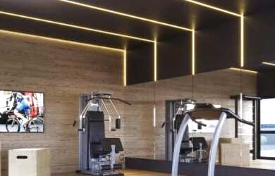 Imagem: O apartamento na cobertura possui 3 Dormitórios, 3 Suítes