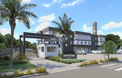 Imagem: A casa possui 2 Dormitórios, 1 Banheiro, 1 Vaga na garagem