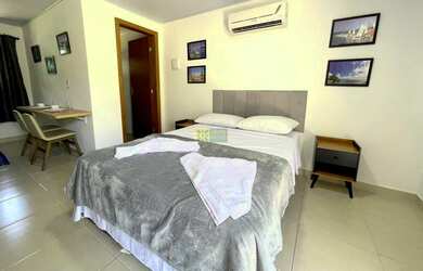 Imagem 3: Kitnete - Porto Belo SC. Ar-condicionado, 1 Vaga na garageme1 Dormitório