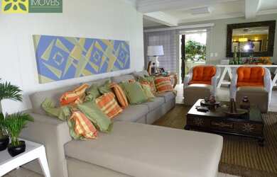 Imagem: A casa possui 4 Dormitórios, 4 Suítes, 6 Banheiros, 3 Vagas