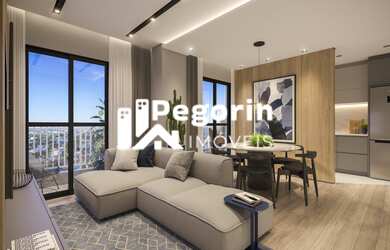 Imagem: O apartamento possui 2 Dormitórios, 1 Suíte, 1 Banheiro, 1