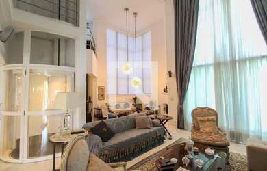 Imagem: O apartamento na cobertura possui 4 Dormitórios, 3 Suítes