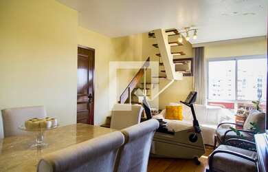 Imagem: O apartamento na cobertura possui 3 Dormitórios, 1 Suíte