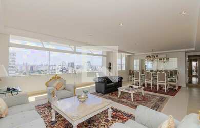 Imagem: O apartamento na cobertura possui 4 Dormitórios, 4 Suítes