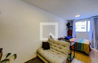 Imagem: A kitnet possui 1 Dormitório, 1 Suíte, 1 Banheiro e 28m²