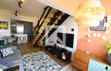 Imagem: O apartamento na cobertura possui 3 Dormitórios, 2 Suítes