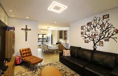 Imagem: O apartamento possui 3 Dormitórios, 4 Banheiros, 2 Vagas na