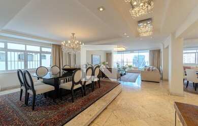 Imagem: O apartamento possui 4 Dormitórios, 3 Suítes, 5 Banheiros