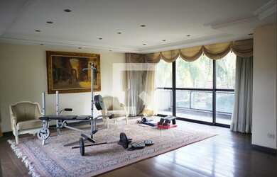 Imagem: O apartamento possui 4 Dormitórios, 4 Suítes, 6 Banheiros