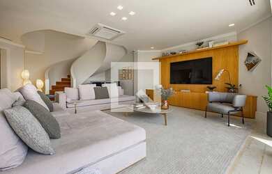 Imagem: O apartamento na cobertura possui 7 Dormitórios, 5 Suítes