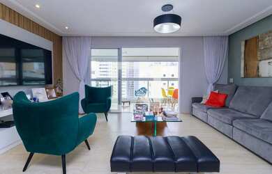 Imagem: O apartamento possui 3 Dormitórios, 2 Suítes, 4 Banheiros