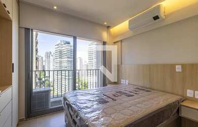 Imagem: O apartamento à venda possui 1 Dormitório, 1 Banheiro, 40m²