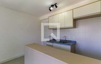 Imagem: A kitnet possui 1 Dormitório, 1 Suíte, 1 Banheiro, 30m² de