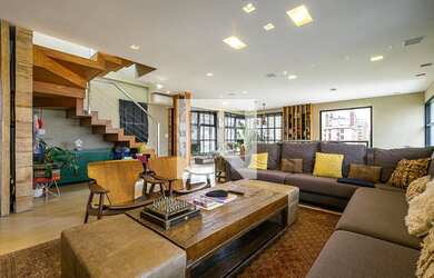 Imagem: O apartamento na cobertura possui 2 Dormitórios, 2 Suítes