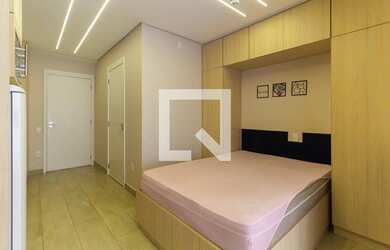 Imagem: O apartamento possui 1 Dormitório, 1 Banheiro, 24m² de Área