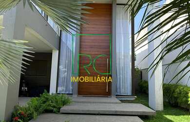 Imagem: A casa em condomínio possui 6 Dormitórios, 6 Suítes, 8 Banheiros