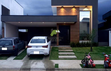 Imagem: A casa possui 3 Dormitórios, 1 Suíte, 3 Banheiros, 2 Vagas