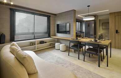 Imagem: O apartamento possui 2 Dormitórios, 2 Suítes, 2 Banheiros