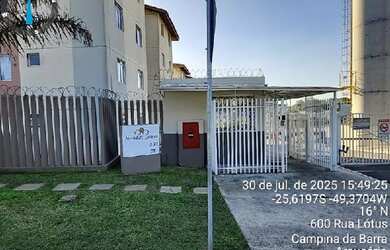 Imagem: O apartamento possui 1 Dormitório, 1 Banheiro, 1 Vaga na garagem