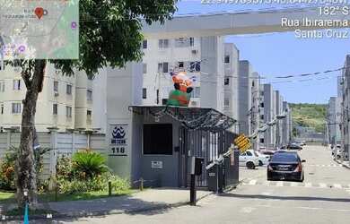 Imagem: O apartamento possui 2 Dormitórios, 1 Banheiro, 1 Vaga na garagem