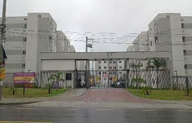 Imagem: O apartamento possui 1 Dormitório, 1 Banheiro, 1 Vaga na garagem