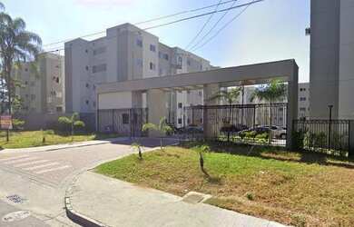 Imagem: O apartamento possui 1 Dormitório, 1 Banheiro, 1 Vaga na garagem