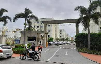 Imagem: O apartamento possui 1 Dormitório, 1 Banheiro, 1 Vaga na garagem