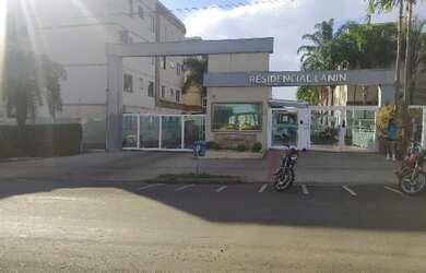 Imagem: O apartamento possui 1 Dormitório, 1 Banheiro, 1 Vaga na garagem