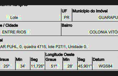 Imagem: O terreno possui 1 Dormitório, 1 Banheiro, 50m² de Área