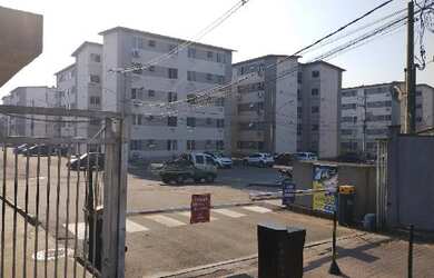 Imagem: O apartamento possui 1 Dormitório, 1 Banheiro, 44m² de Área