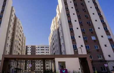 Imagem: O apartamento possui 1 Dormitório, 1 Banheiro, 32m² de Área