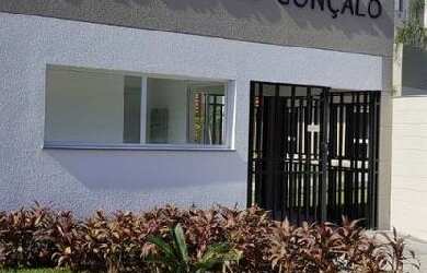 Imagem: O apartamento possui 2 Dormitórios, 1 Banheiro, 1 Vaga na garagem