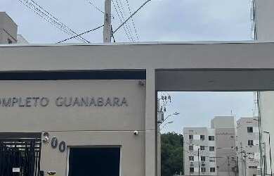 Imagem: O apartamento possui 1 Dormitório, 1 Banheiro, 1 Vaga na garagem