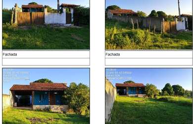 Imagem: A casa possui 3 Dormitórios, 1 Banheiro, 2 Vagas na garagem