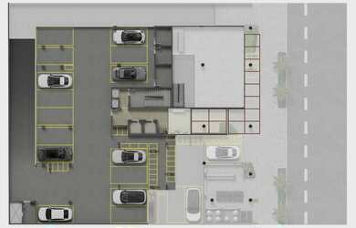Imagem: O studio possui 1 Dormitório, 1 Banheiro e está localizado