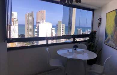 Imagem 8: EDF ALAMEDA PRINCE. Piscina, Churrasqueira, VarandaeVista para o mar