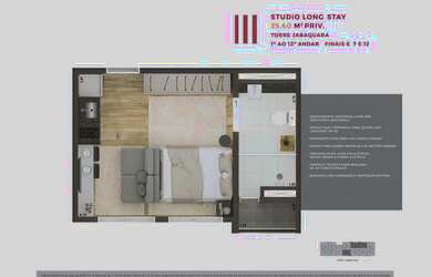 Imagem 5: Studio SJJ 2462 Apto 601721027-11 1 dormitório 26m² São Judas São...