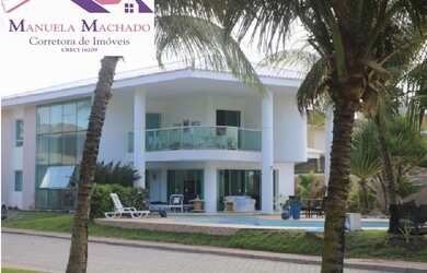 Imagem: A casa em condomínio possui 4 Dormitórios, 4 Suítes, 4 Banheiros