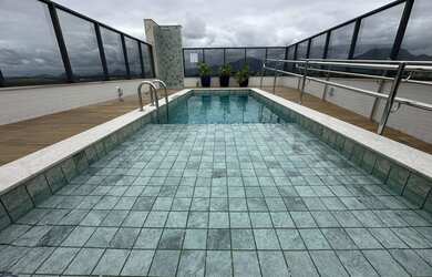 Imagem 6: Apartamento na orla com área de lazer de frente para a praia