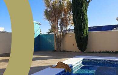 Imagem: A casa em condomínio possui 3 Dormitórios, 3 Suítes, 3 Vagas