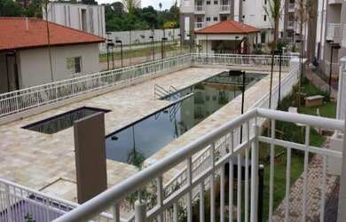 Imagem: O apartamento possui 2 Dormitórios, 1 Banheiro, 1 Vaga na garagem