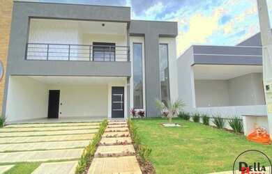 Imagem: A casa em condomínio possui 3 Dormitórios, 3 Suítes, 4 Vagas