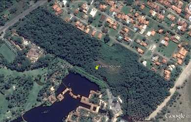 Imagem: O terreno possui 131.000m² de Área Privada e está localizado