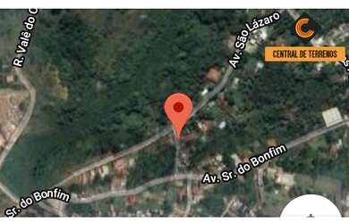 Imagem: O terreno possui 4000m² de Área Privada e está localizado