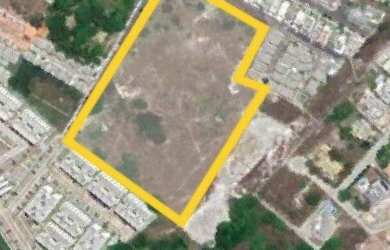 Imagem: O terreno possui 21.690m² de Área Privada e está localizado