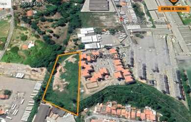 Imagem: O terreno possui 9.000m² de Área Privada e está localizado