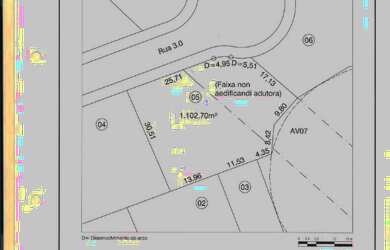 Imagem: O terreno possui 2.241m² de Área Privada e está localizado