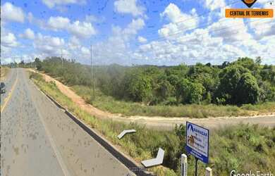 Imagem: O terreno possui 25.000m² de Área Privada e está localizado