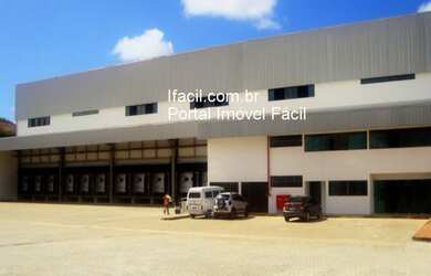 Imagem: O depósito possui 273.842m² de Área, 90.848m² de Área Privada